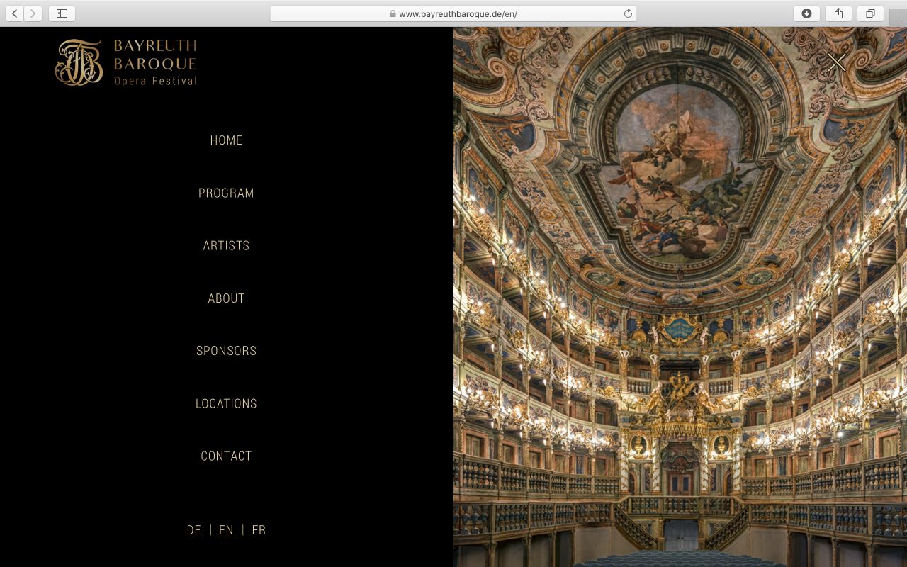 Kilmulis design - Bayreuth Baroque Opera Festival - website 02